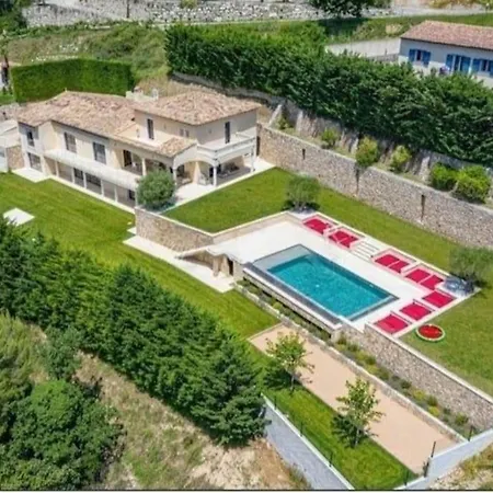 Magnifique Propriete, 5 Suites, 2 Piscines Cagnes-sur-Mer